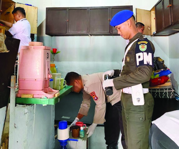 Tim Gabungan Temukan Barang Terlarang di Kamar Tahanan