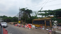 Doni Serang Sampah Kembali Numpuk Diujung Jembatan Ciujung Kragilan Kabupaten Serang 11