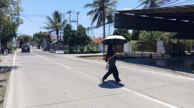 Doni Serang Selama Dua hari Cuaca Panas Terik di Kota Serang 11