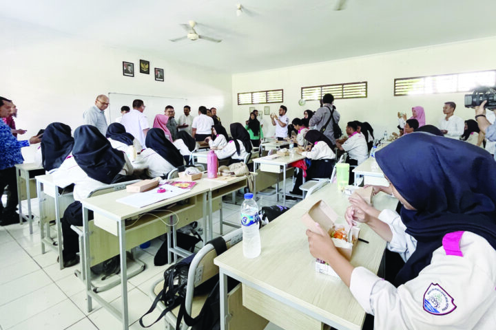 500 Ribu Siswa di Banten Jadi Target Makan Gratis