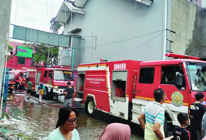 SD Poris Indah Cipondoh Terbakar