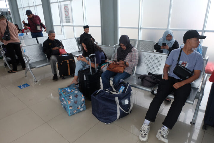 Doni Serang 66210 Penumpang Keluar Banten di Terminal Pakupatan Kota Serang Saat Libur Nataru 1