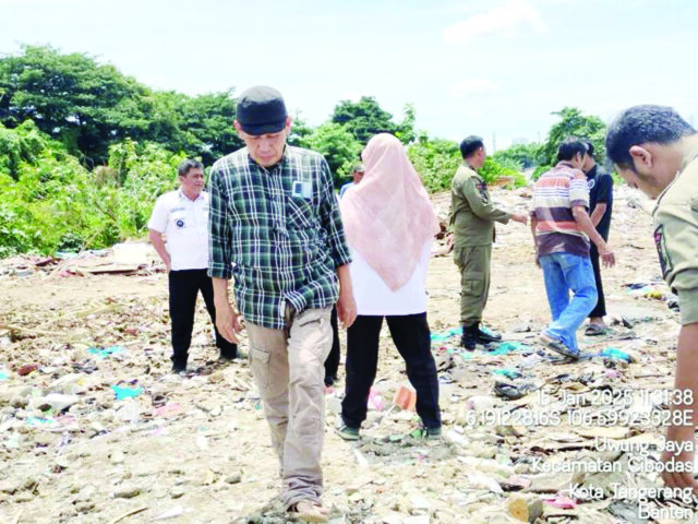 DLH Kota Tangerang Segel Perusahaan Pengelola Sampah B3 di Uwung Jaya