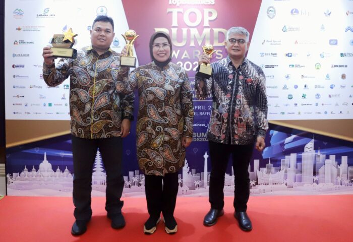 Tatu Raih Top Pembina BUMD Tujuh Kali Berturut-turut