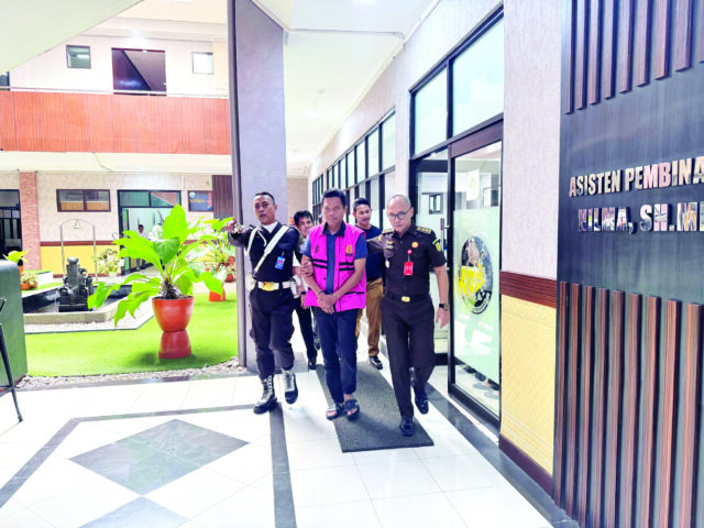 Kepala DLHK Tangsel Ditahan