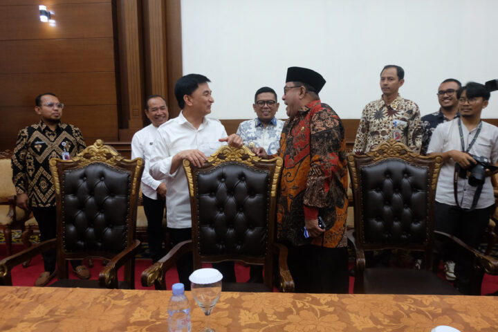 Doni Serang Akhirnya Andra Dimyati Sambut Bersama Pejabat di Pendopo Gubernur Banten 1
