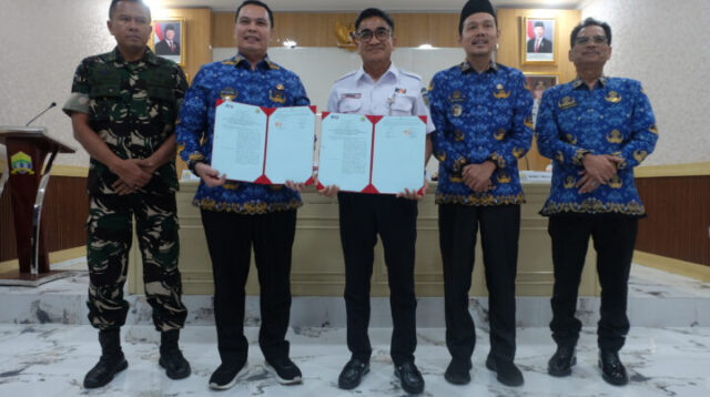 Doni Serang Pemkot Serang dan PT KAI Mou Pembangunan KRL Hingga Stasiun Serang 1