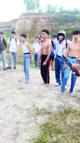 Dua Kelompok Pelajar di Lebak Tarung Tangan Kosong Dua Kelompok Pelajar di Lebak Tarung Tangan Kosong