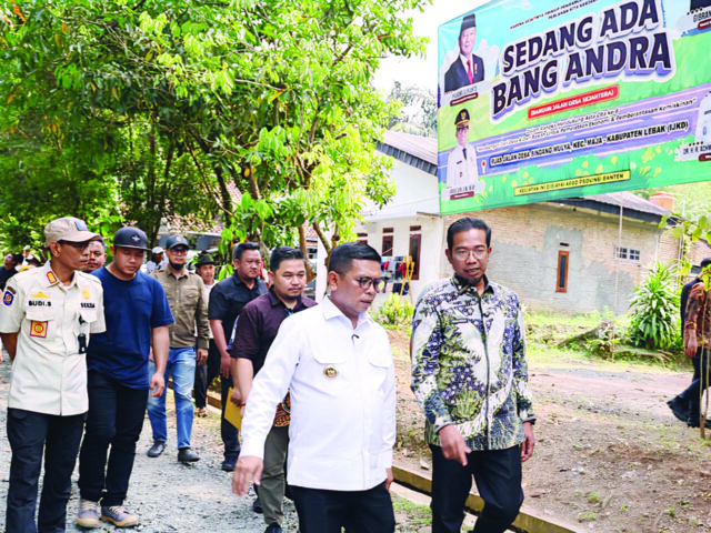 Bangun 60 Titik Jalan Desa, Pemprov Gelontorkan Rp180 Miliar