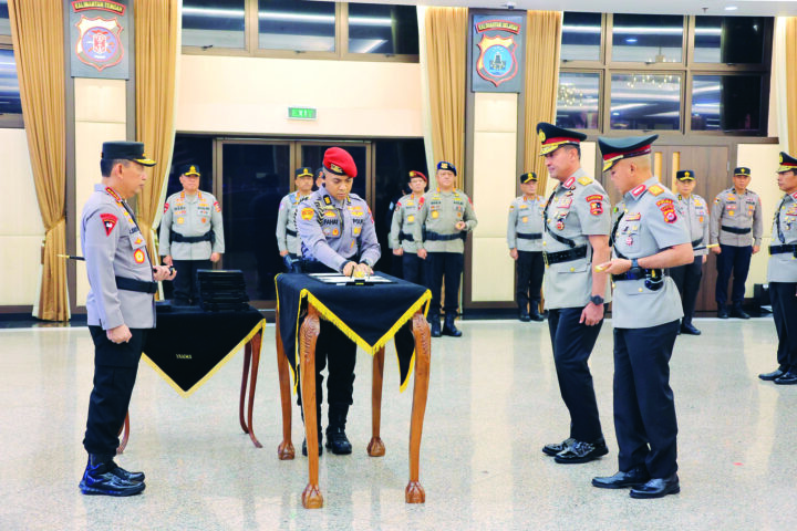 Kapolda Banten Resmi Diganti