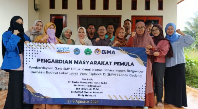 Program Pengabdian Masyarakat di SMP Lebak Gedong pada skema Pengabdian Masyarakat Pemula yang dilakukan Universitas Setia Budhi Rangkasbitung.