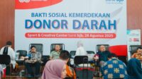 Suasana kegiatan donor darah bank bjb dalam rangka HUT RI ke-80 bersama PMI Suasana kegiatan donor darah bank bjb dalam rangka HUT RI ke 80 bersama PMI