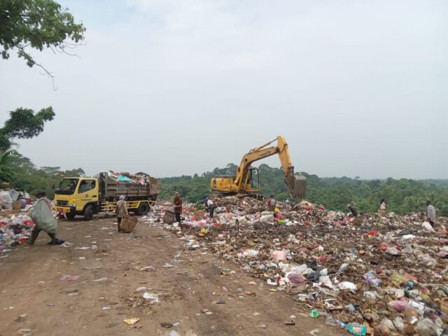 Kondisi TPA Bangkonol di Pandeglan