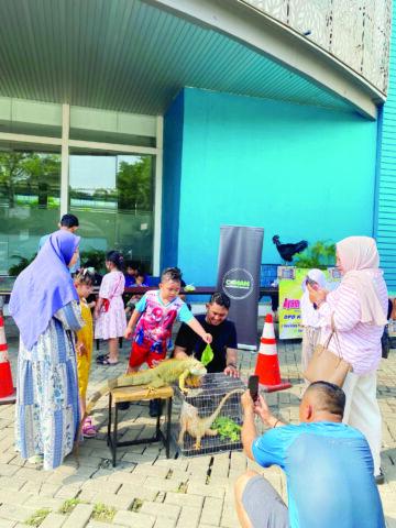 Horison TC UPI Serang Buat Atraksi Temu Satwa Tiap Akhir Pekan