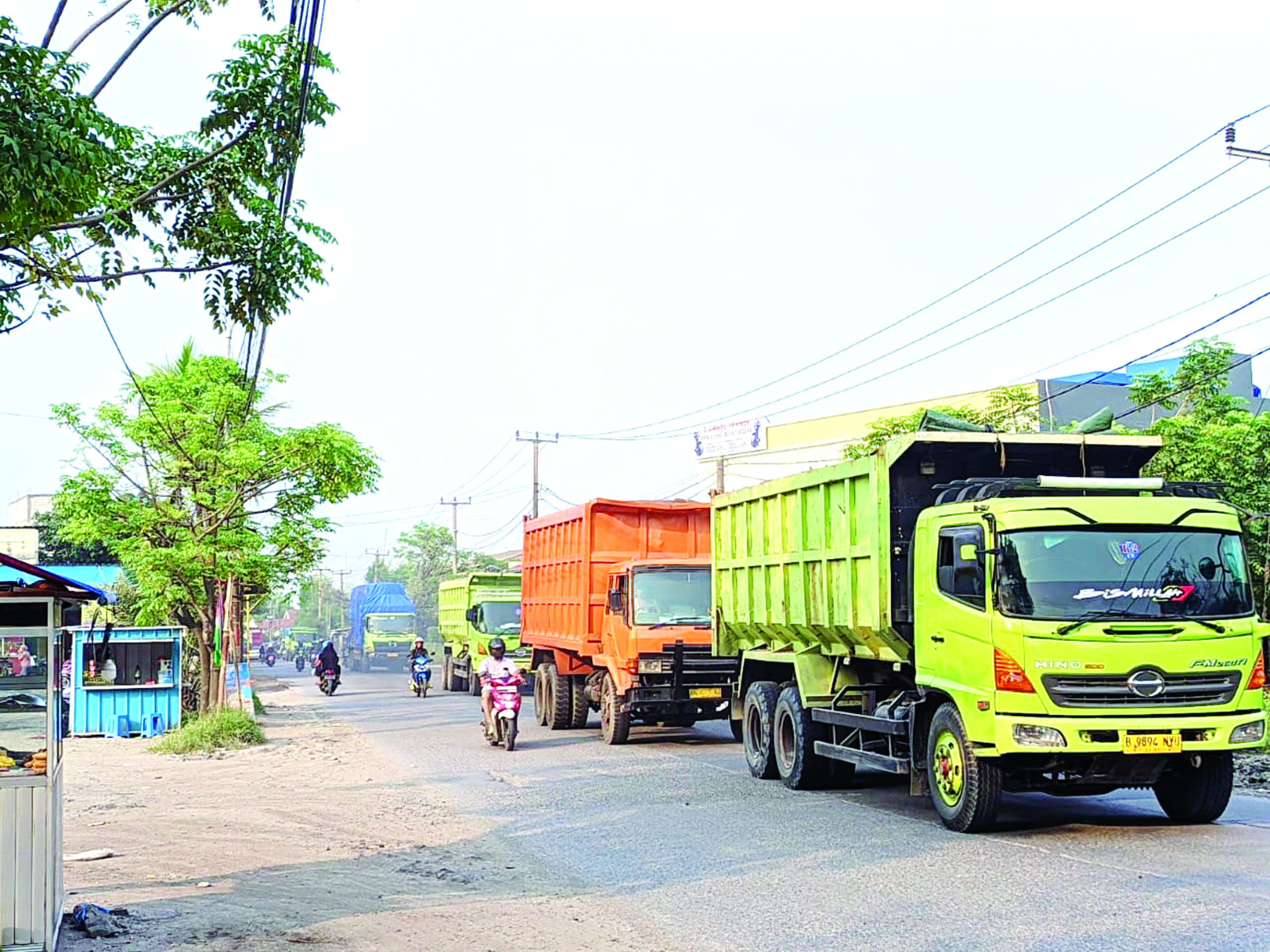 5 Ribu Truk Tambang Seliweran Tiap Hari
