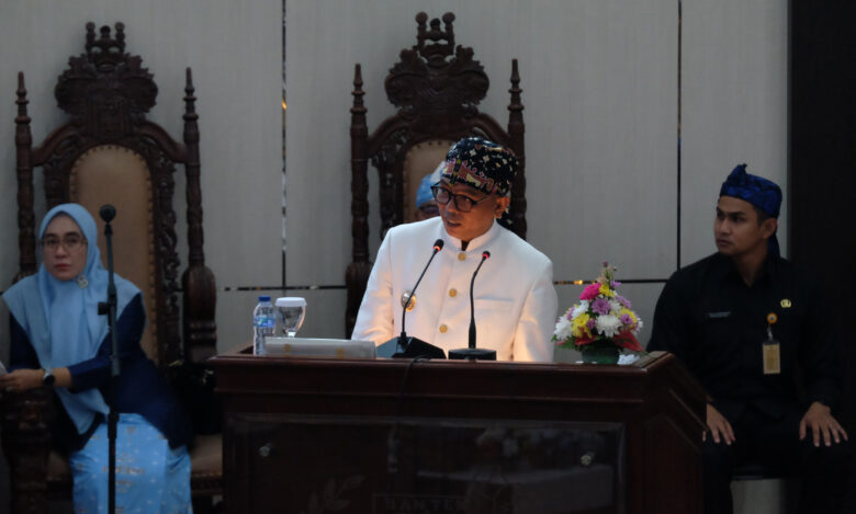 Gubernur Banten Andra Soni Paparkan Program Unggulan dan Progres Doni Serang Gubernur Banten Andra Soni Paparkan Program Unggulan dan Progres Keberhasilan Pembangunan di Sambutan HUT Banten ke 25 1