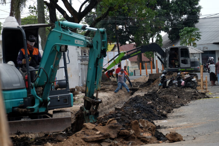 Doni Serang Trotoar Taman Sari KOta Serang Dibenahi 1
