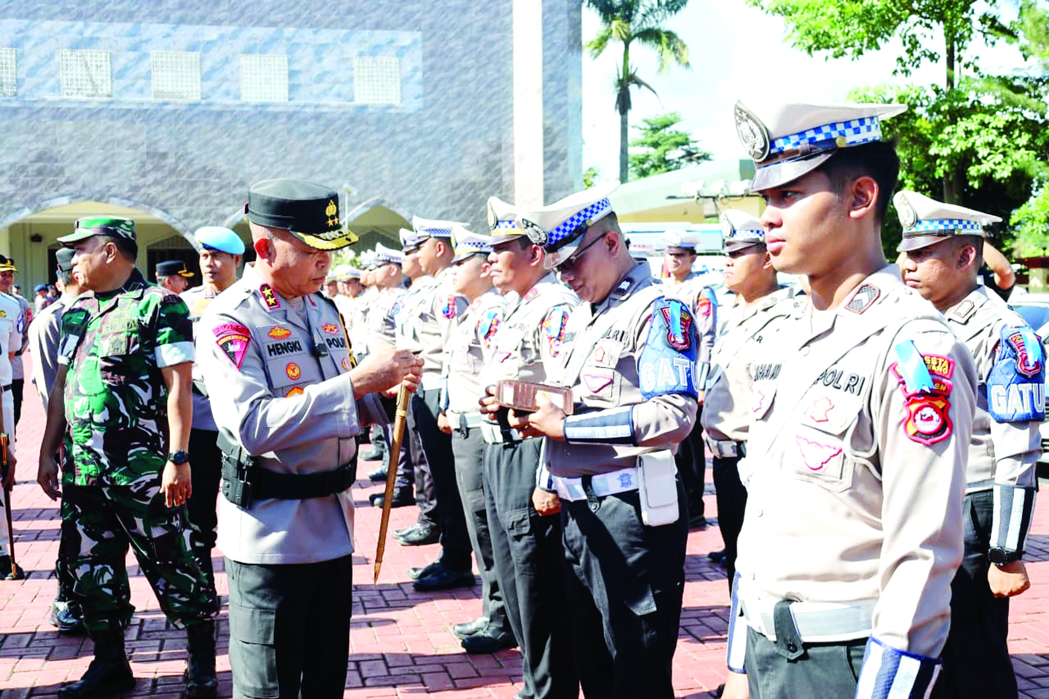 1.200 Personel Diterjunkan Amankan Operasi Zebra Maung 2025