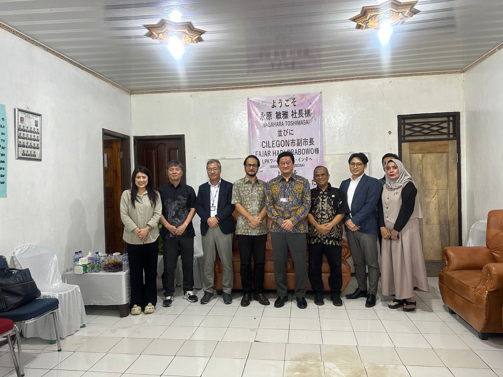 LPK di Mancak Didatangi Pengusaha Jepang