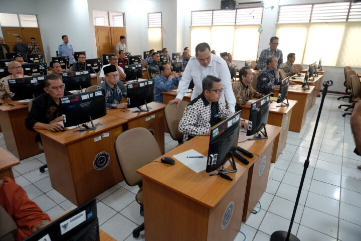 Doni Serang 26 Pejabat Eselon II Pemkot Serang di Test CACT 1