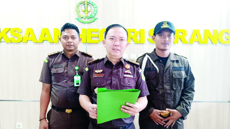 Kejari Serang Pulihkan Kerugian Negara Rp2,2 Miliar