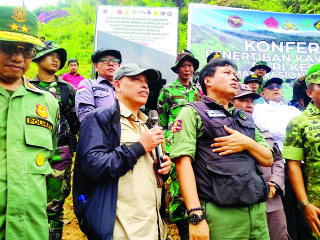 Tambang Emas Ilegal di TNGHS Diberedel