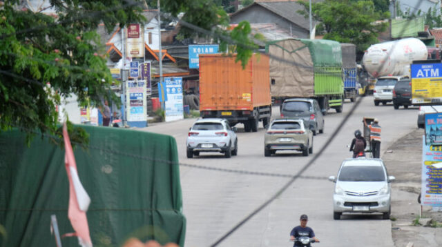 Doni Cilegon Akses Jalan Tol Merak di Cikuasa Atas Lancar 1