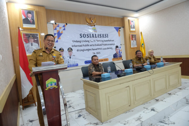 Raih Nilai Keterbukaan 99,85 Persen, Kota Serang Bebas Sengketa Doni Serang Raih Nilai Keterbukaan 9985 Persen Kota Serang Bebas Sengketa Informasi Publik 1