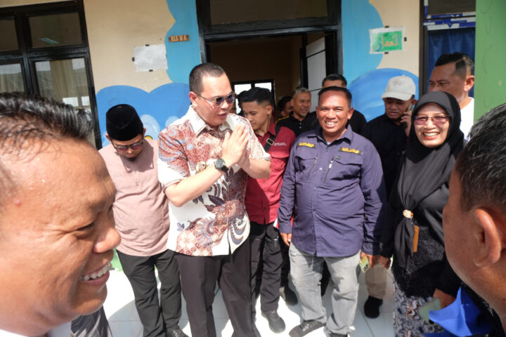Doni Serang Tiga Ruang Kelas SDN Banten Indah Permai Dibangun Dengan Dana CSR 1
