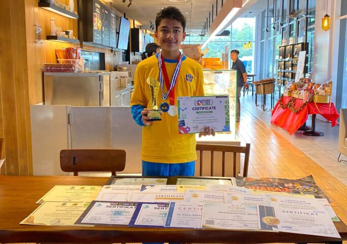 Fana Afiroza, Siswa SMP 2 Cilegon Berhasil Ukir Prestasi di YCWC 2025