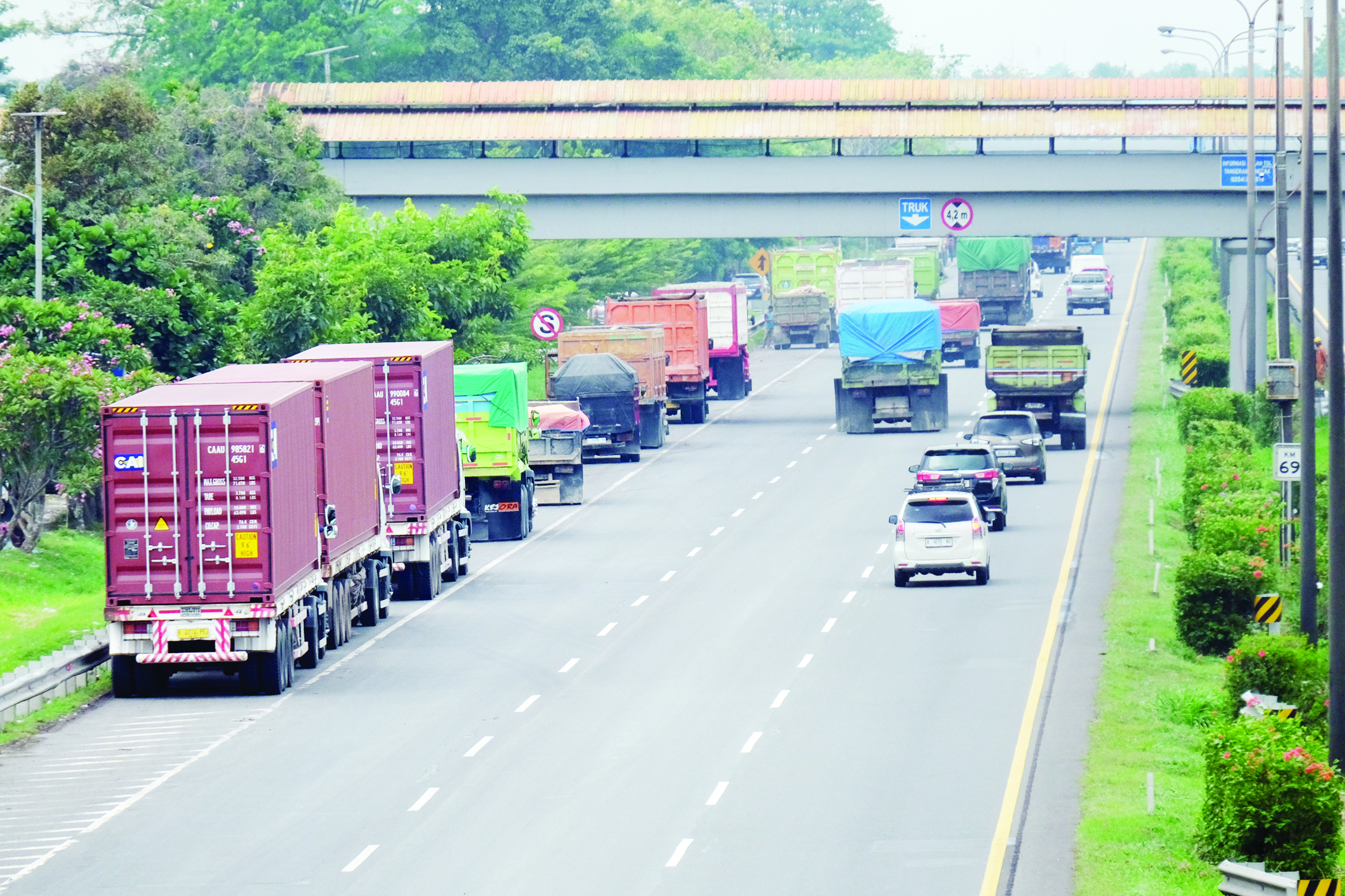 Tol Tamer Bakal Diberlakukan Ganjil Genap