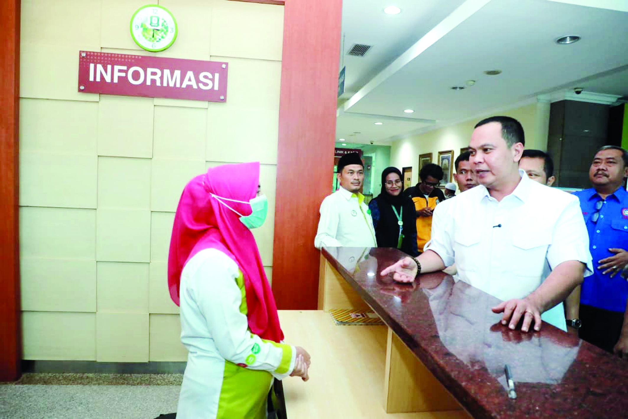 Budi Rustandi Monitoring THR di RS Sari Asih