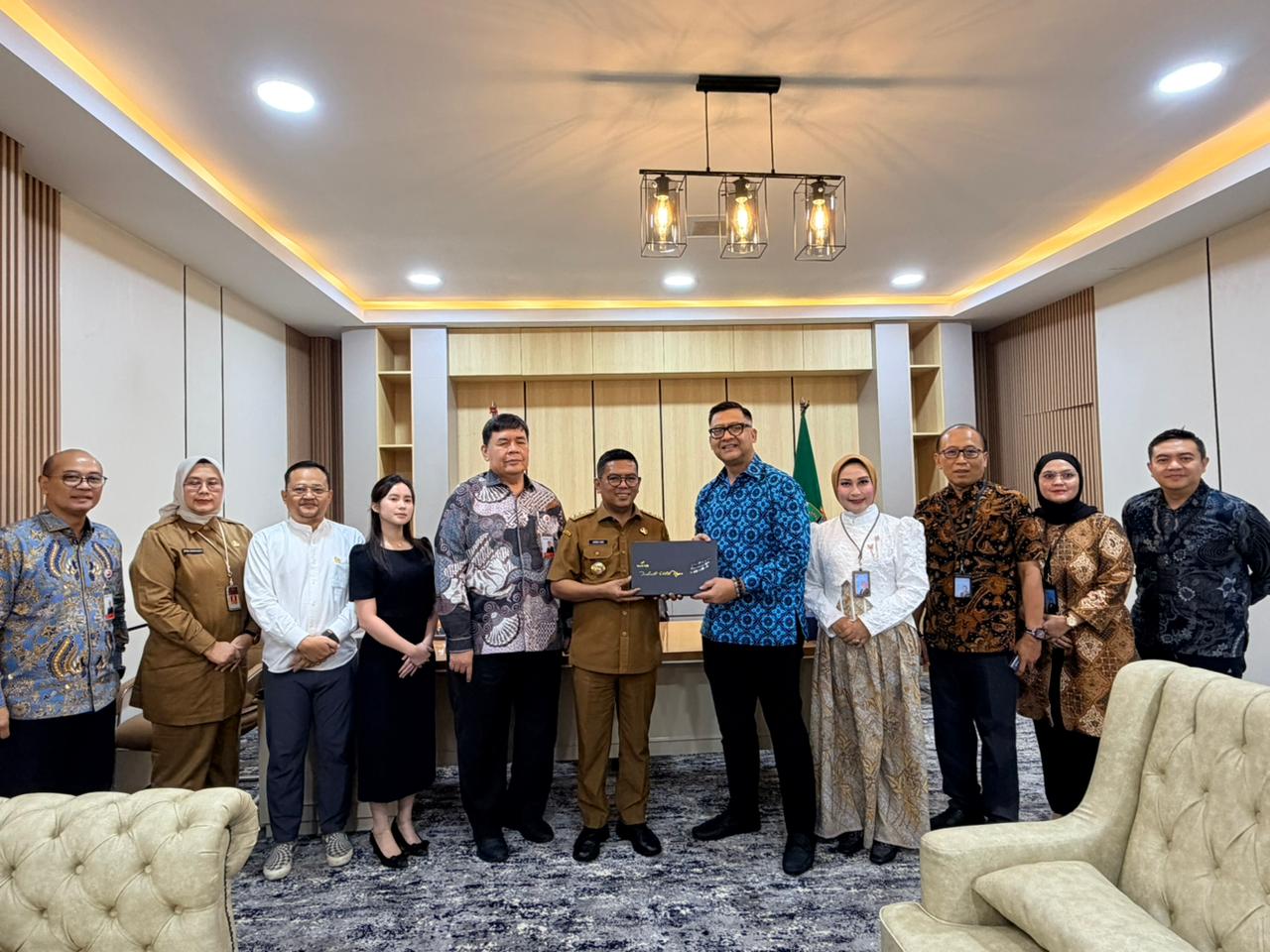 Bank bjb terus melakukan penguatan dan kolaborasi dengan stakeholder. (Dokumentasi bank bjb)