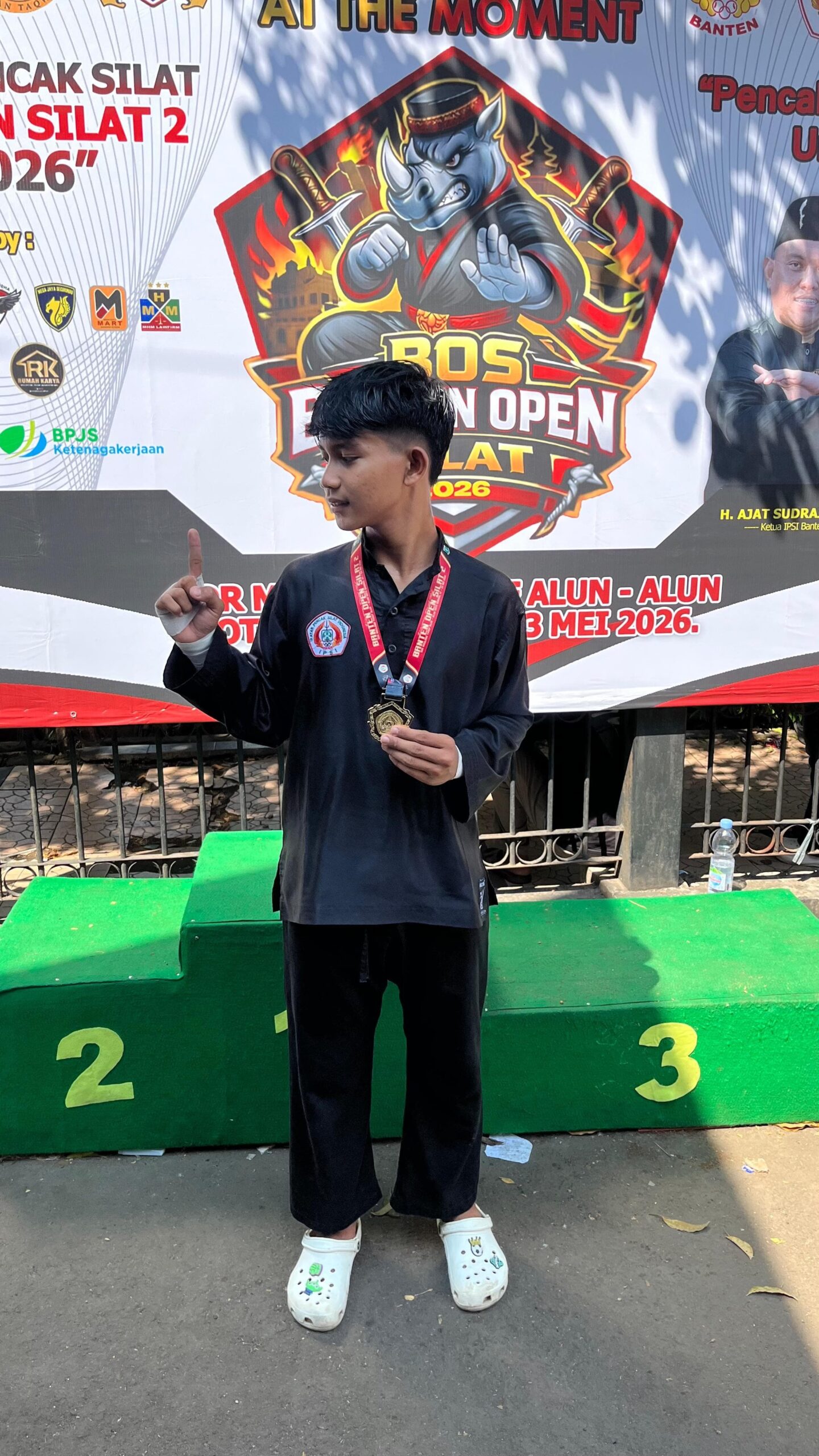 Siswa SMP 10 Cilegon Juara Pencak Silat Banten Open