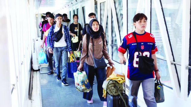 Libur Panjang, 361 Ribu Warga Menyeberang ke Sumatera