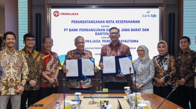 MoU bank bjb dan Primajasa