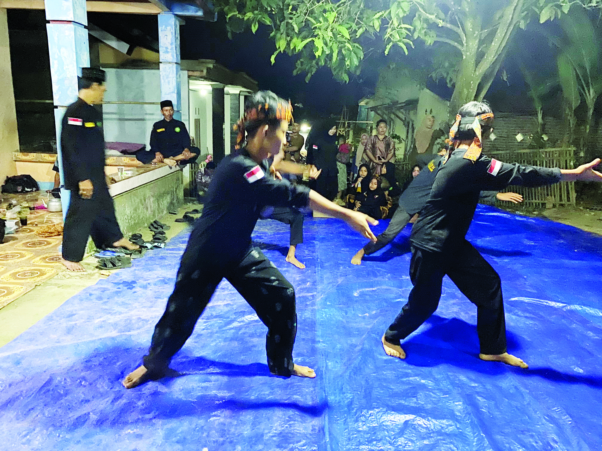 Pelajar di Cikulur Latihan Silat untuk Alihkan Diri dari Medsos
