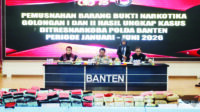 Narkoba Senilai Rp90,5 Miliar Dimusnahkan Narkoba Senilai Rp90,5 Miliar Dimusnahkan