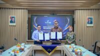 Suasana penandatanganan Nota Kesepahaman dan Perjanjian Kerja Sama (PKS) bank bjb bersama Yayasan Adi Upaya (Yasau) di Menara bank bjb, Bandung, Rabu 29 Juli 2026. (Dokumentasi bank bjb)