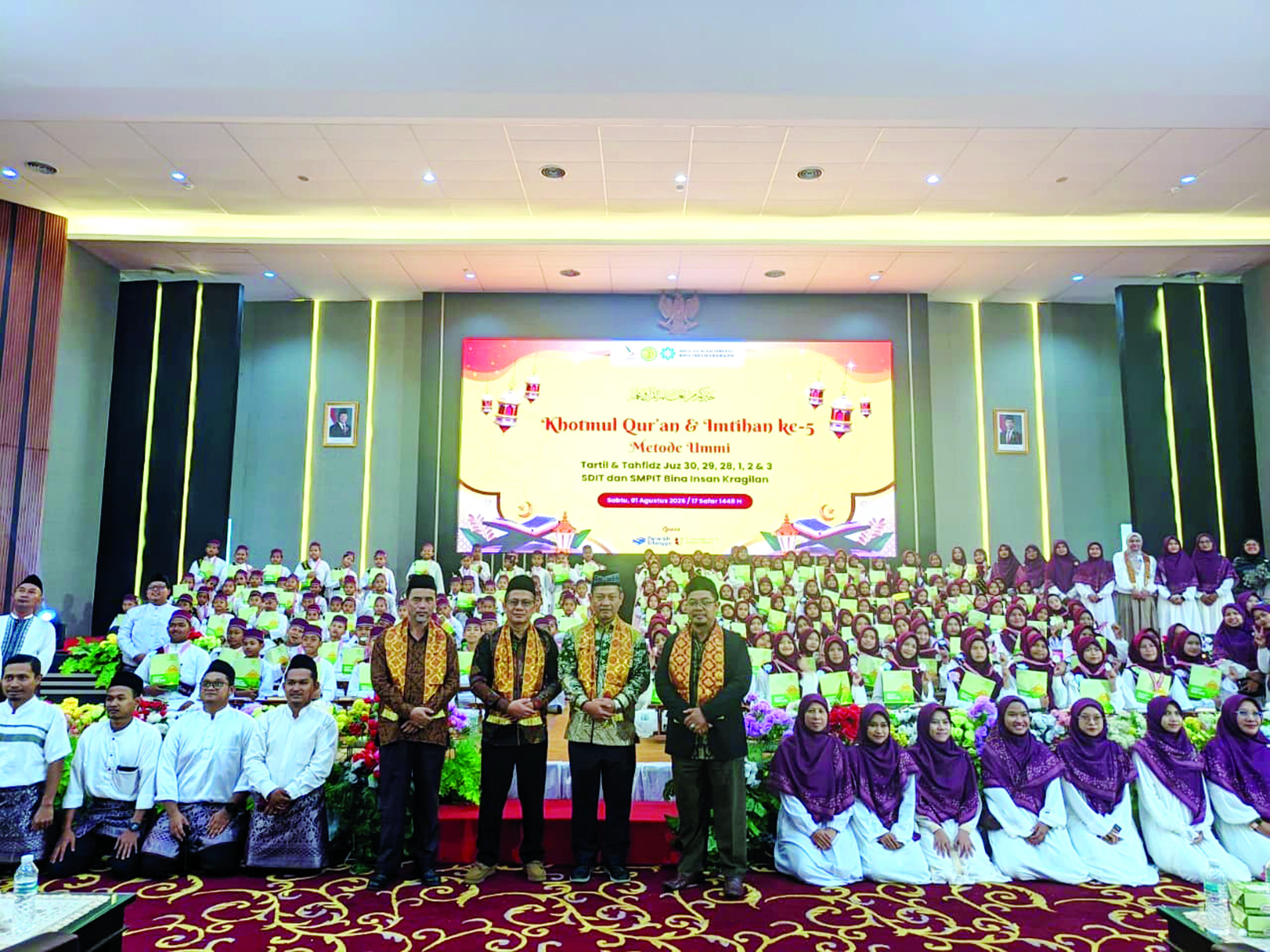 Bina Insan Tanamkan Santri Cinta Al-Qur'an Sejak Dini