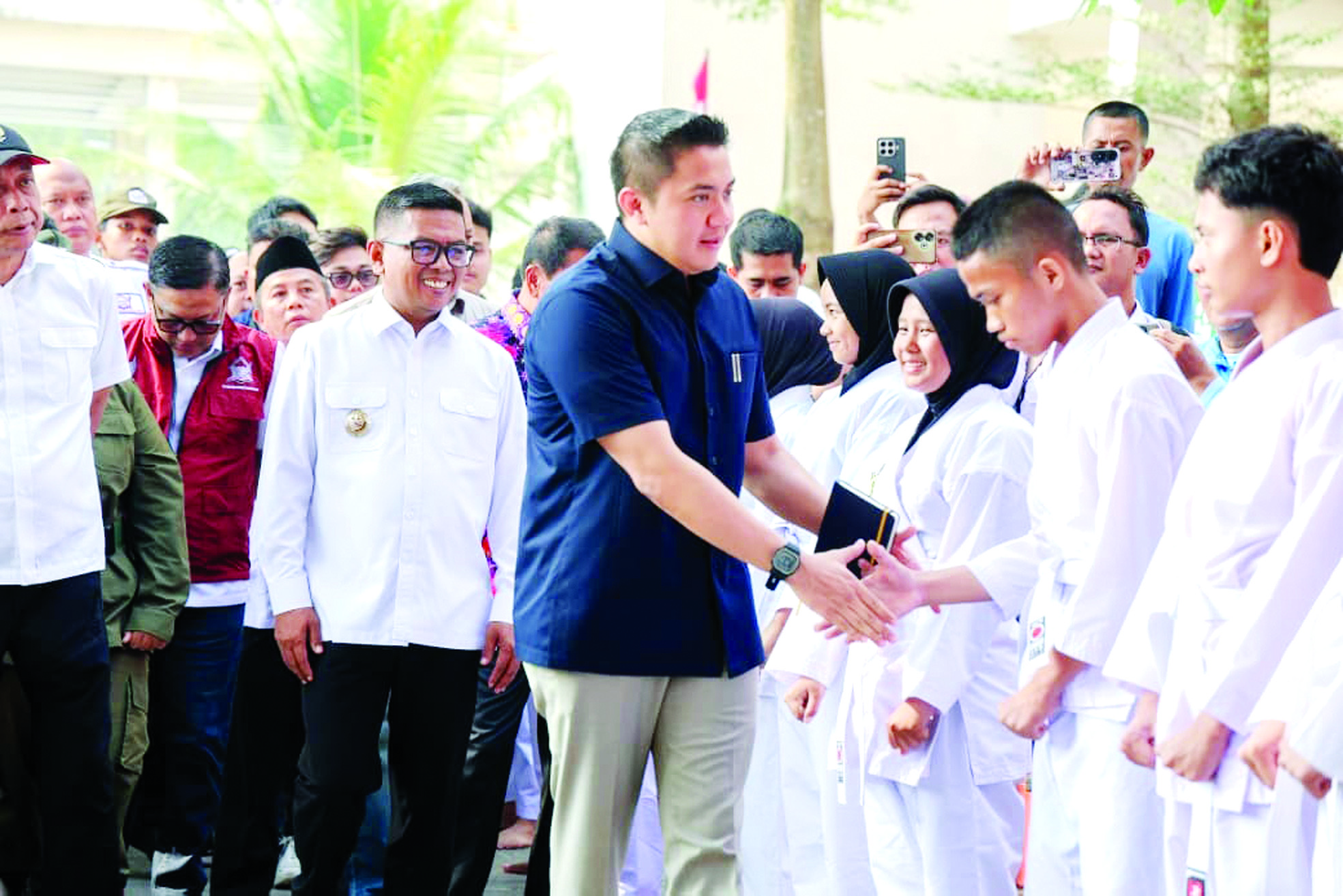 Siswa Sekolah Rakyat Diminta Contoh Andra Soni