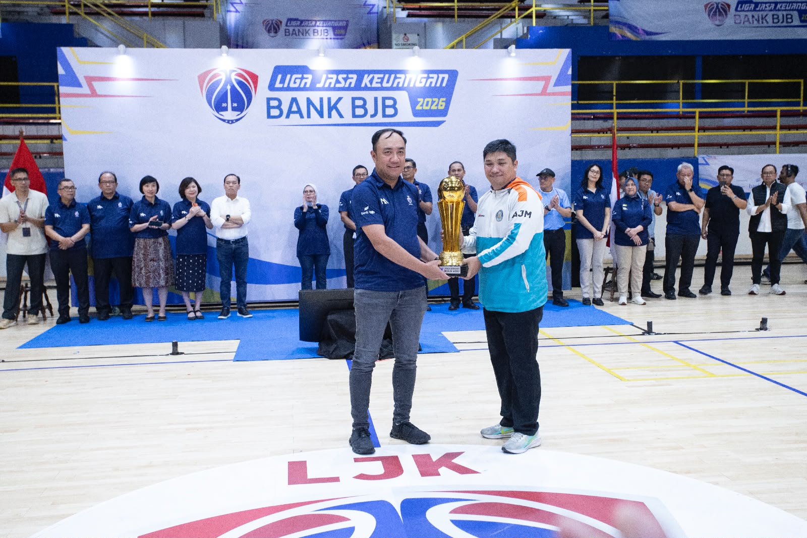 bank bjb menjadi sponsor utama Liga Jasa Keuangan (LJK) bank bjb 2026 yang resmi dibuka di Jakarta