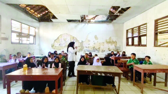 Anggaran Perbaikan Terbatas 1.138 Ruang Kelas SD Rusak