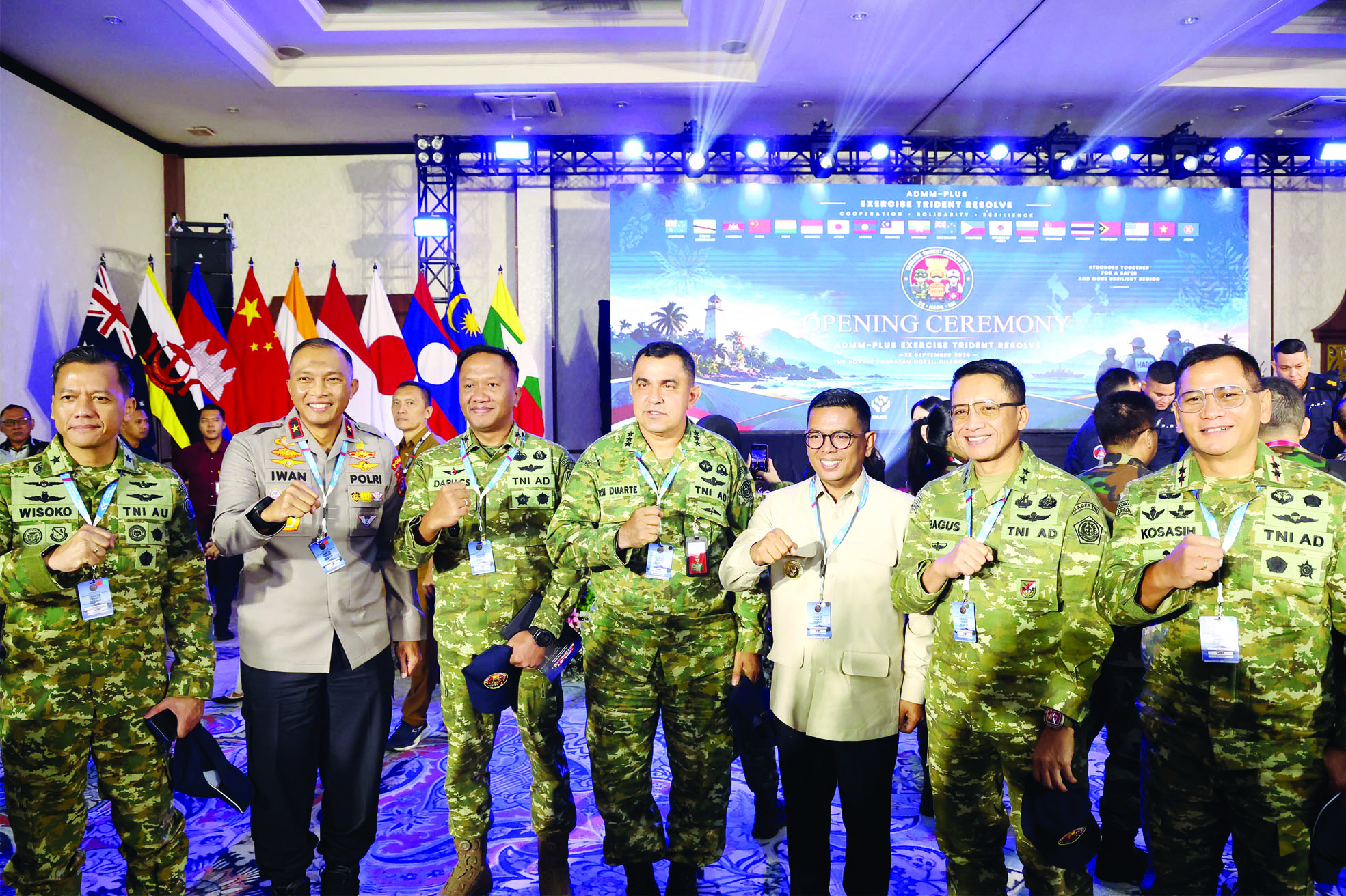 19 Militer Negara Hadapi Bencana di Banten