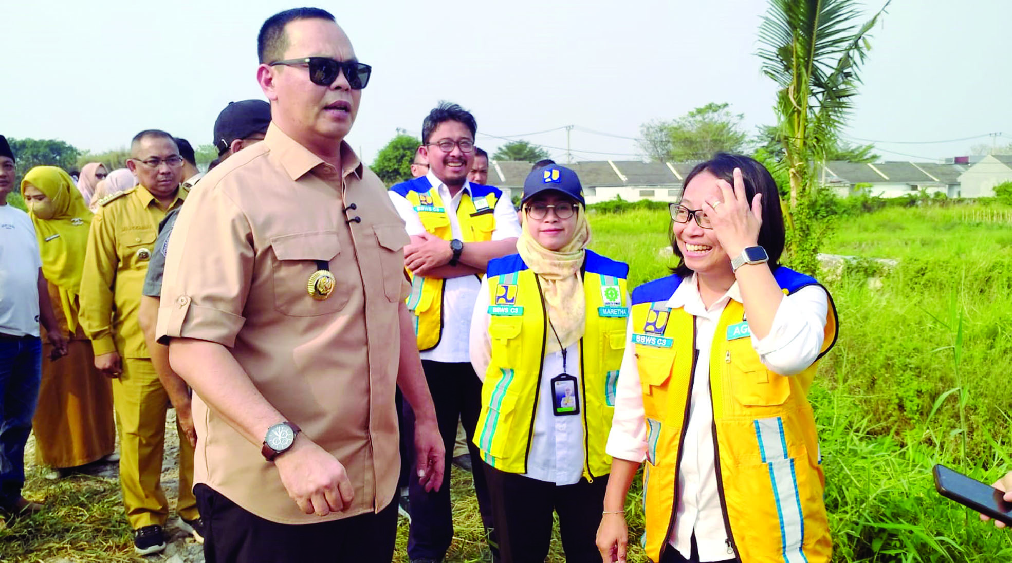 Cegah Banjir, Budi Rustandi Normalisasi Sungai Parung