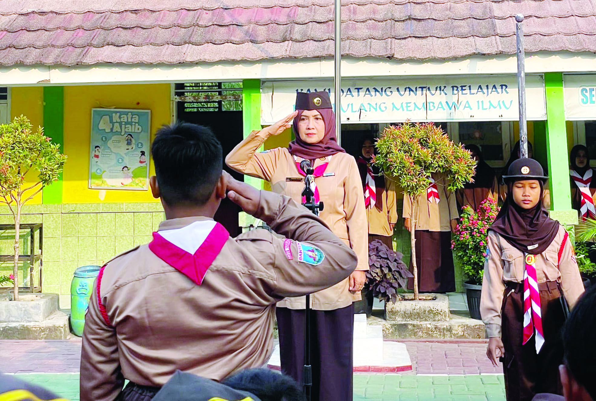IKUT LOMBA BARIS-BERBARIS TINGKAT PROVINSI BANTEN SDN Panancangan 5 Target Juara