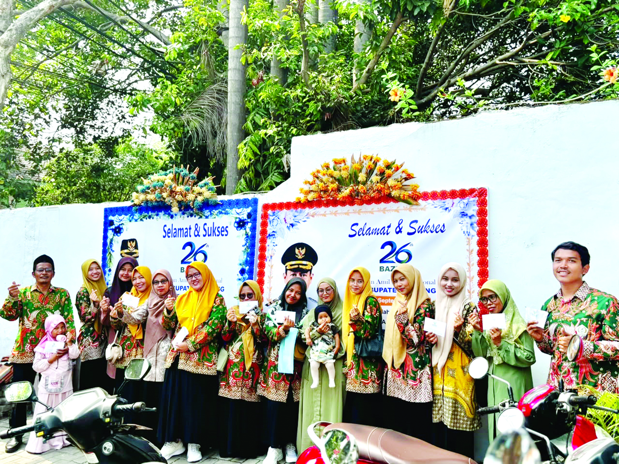 Baznas Kabupaten Serang Gelontorkan Bantuan Rp841 Juta