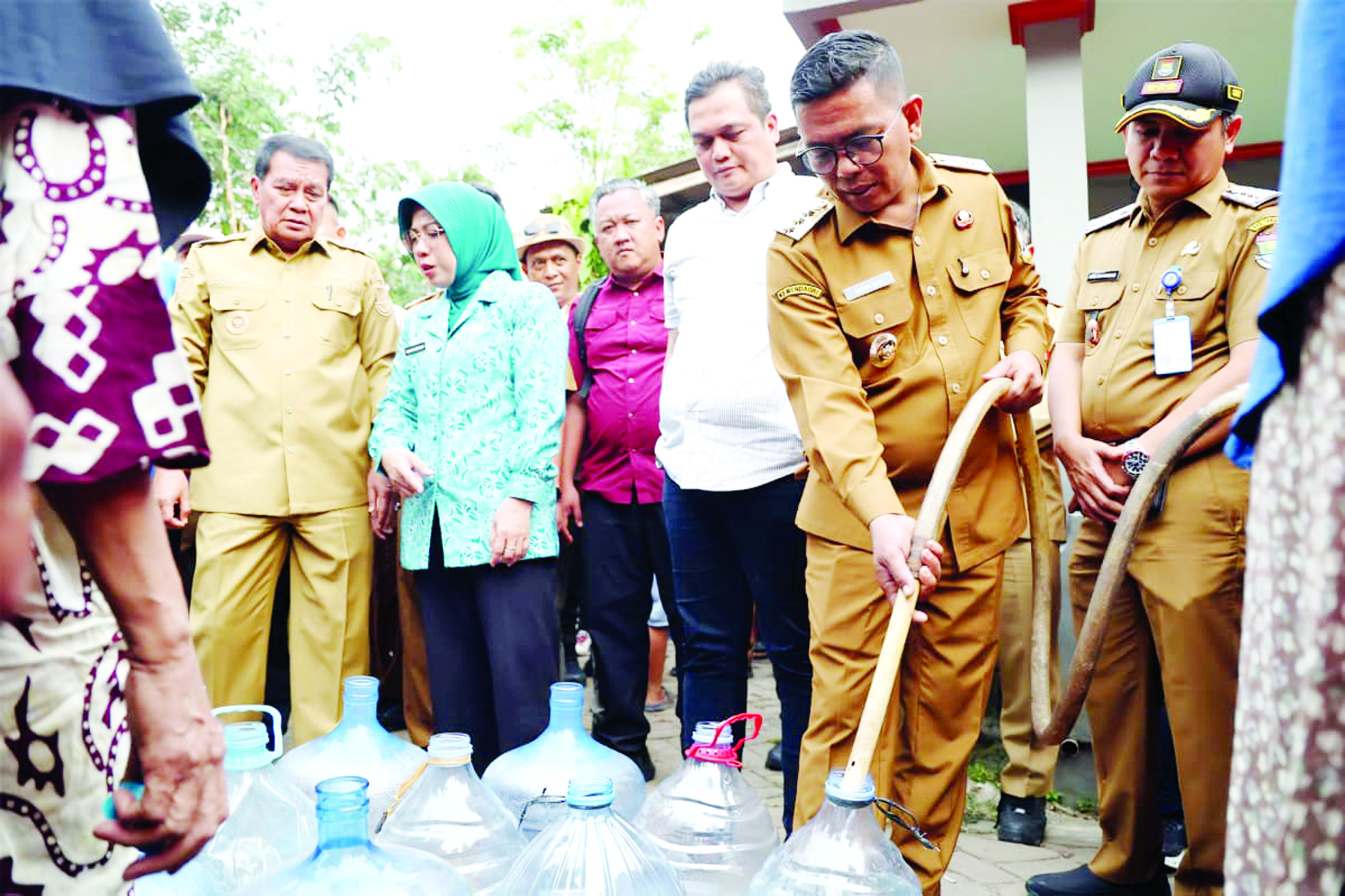 Pemprov Pilih Bantu Air Bersih